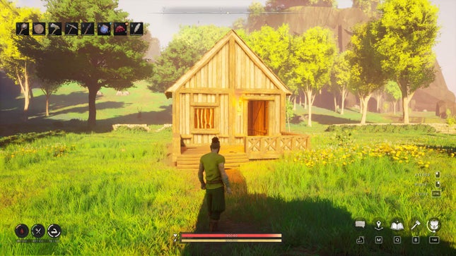 Η πρώτη βάση του παίκτη στο Runescape Dragonwilds.